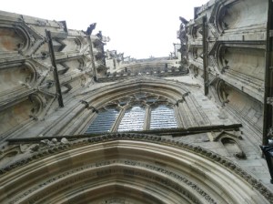 The facade of York Cathedral