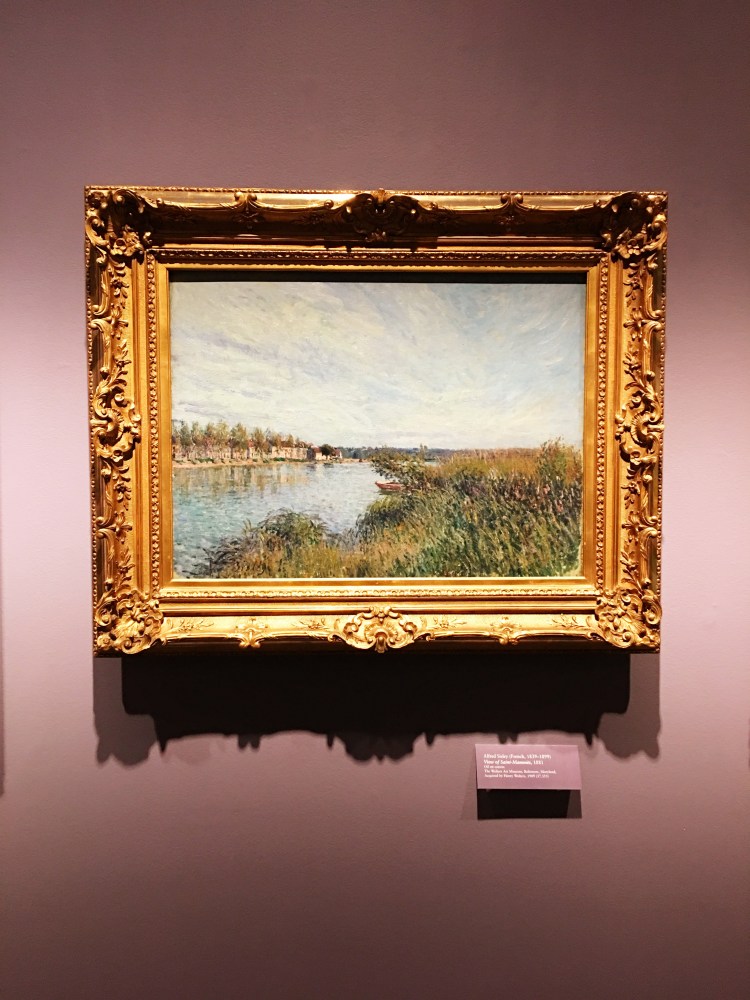 Alfred Sisley Impressionist Exhibit