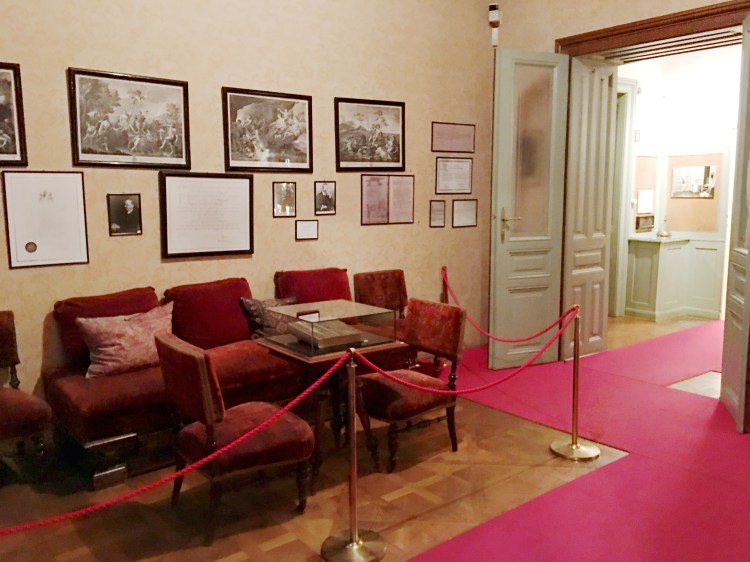 Freud Museum Vienna Austria waiting room