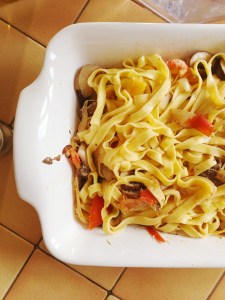 Homemade Pasta with Fresh Tagliatelle