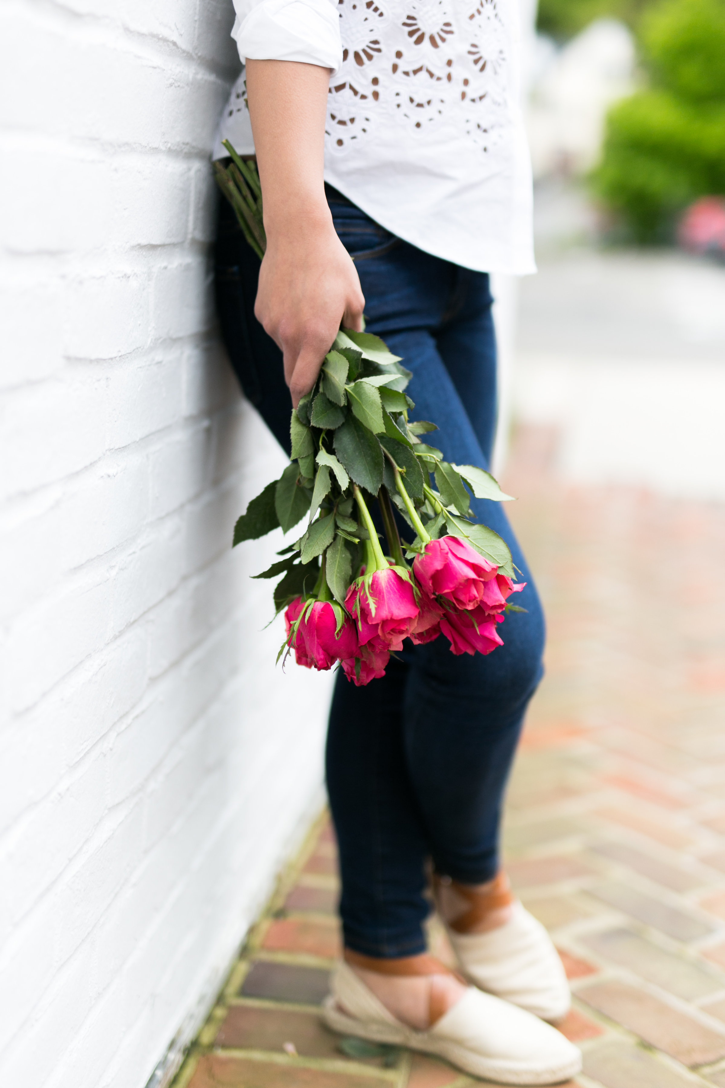 Lifestyle Blog Photoshoot at Wilton Library