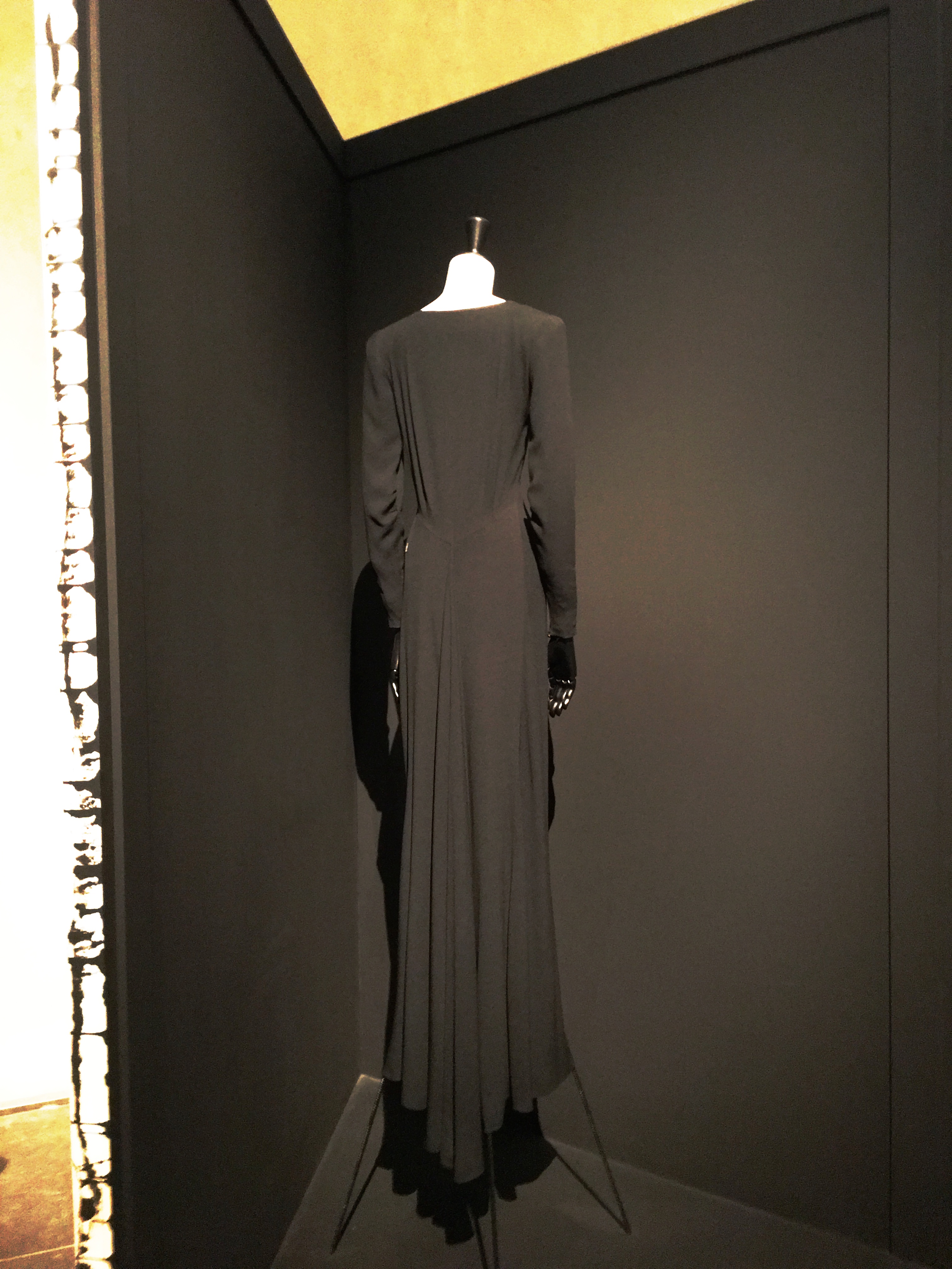 Balenciaga L'oeuvre noir fashion exhibit at Musee Bourdelle