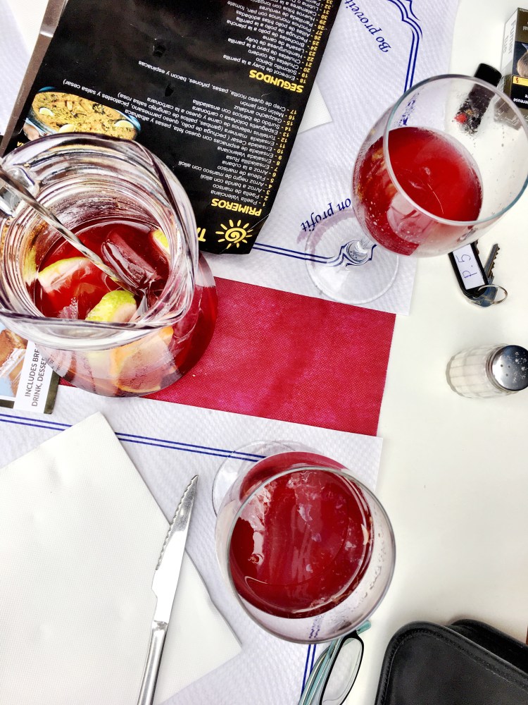 Sangria in Valencia Spain