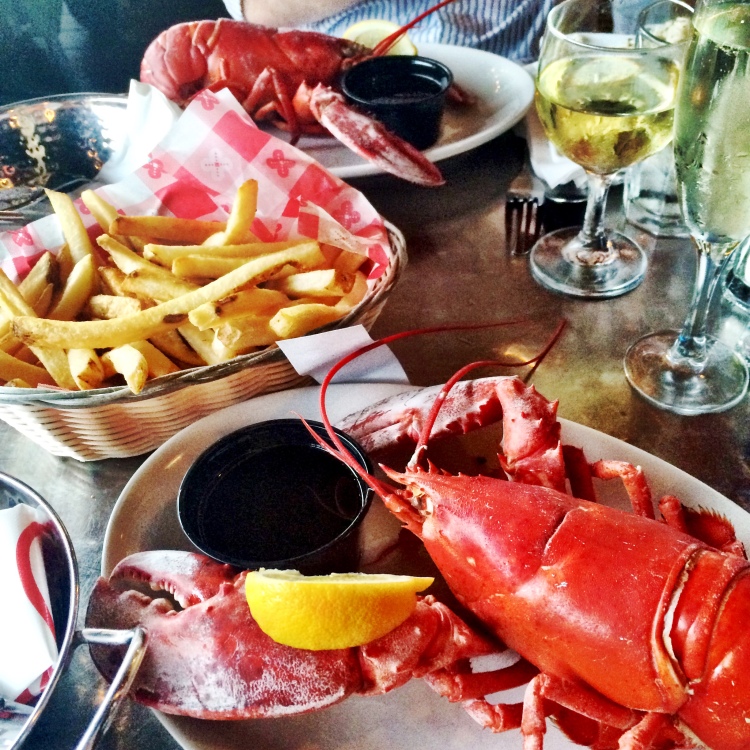 Lobster at Benjamin's Newport