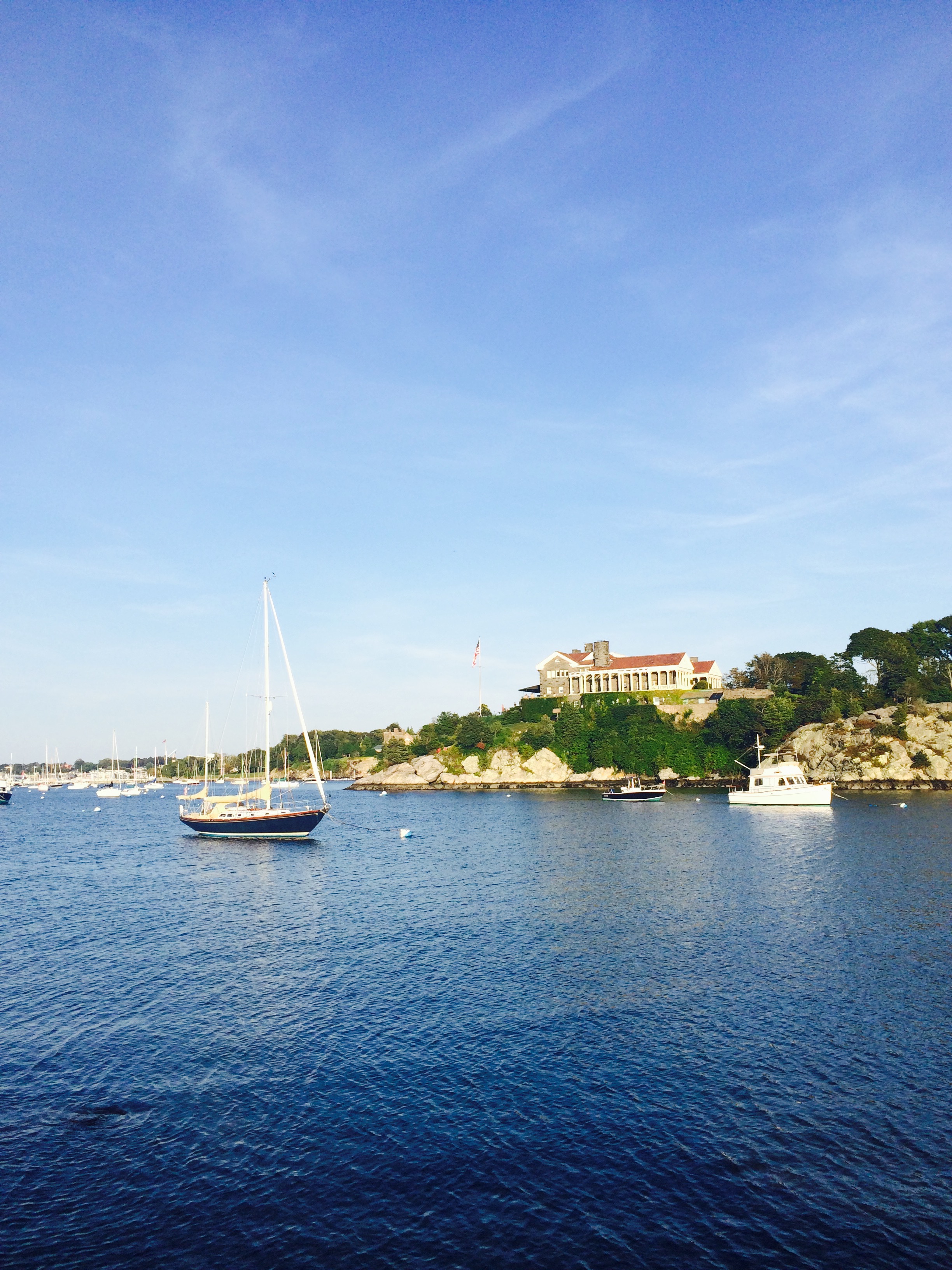 Fort Adams by the water