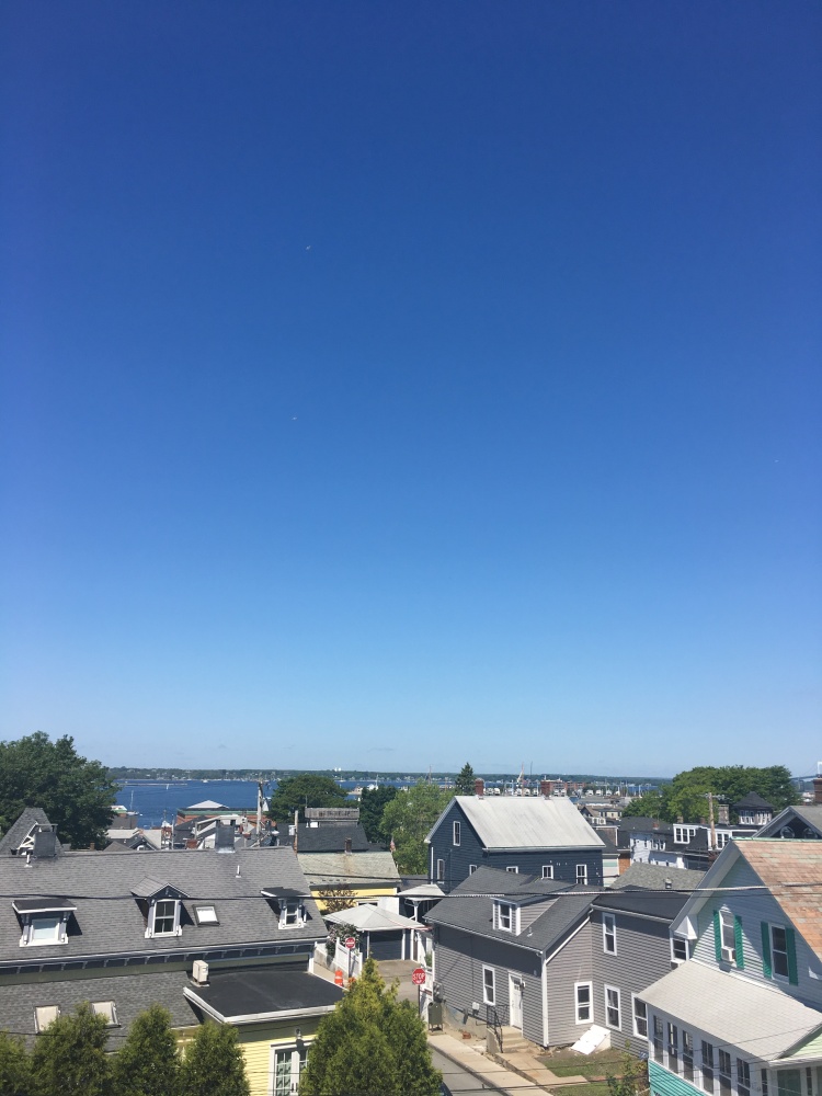 Rooftop view of Newport Rhode Island