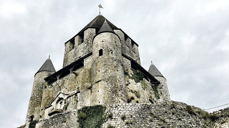 Medieval ramparts at Provins, France