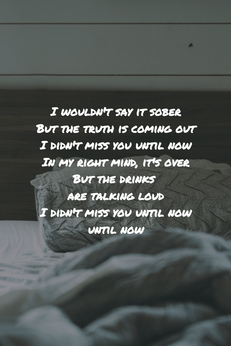 Sober by Cheat Codes and Nicky Romero lyrics