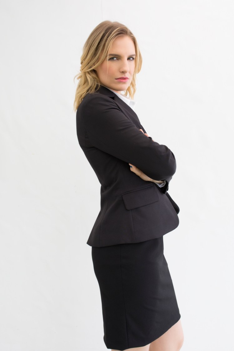 Suit & Simple blazer and pencil skirt