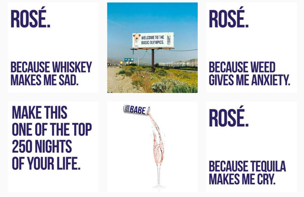 We Brough Wine/White Girl Rose by the Fat Jewish Instagram