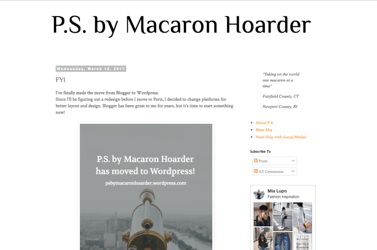 PS by Macaron Hoarder Blogger