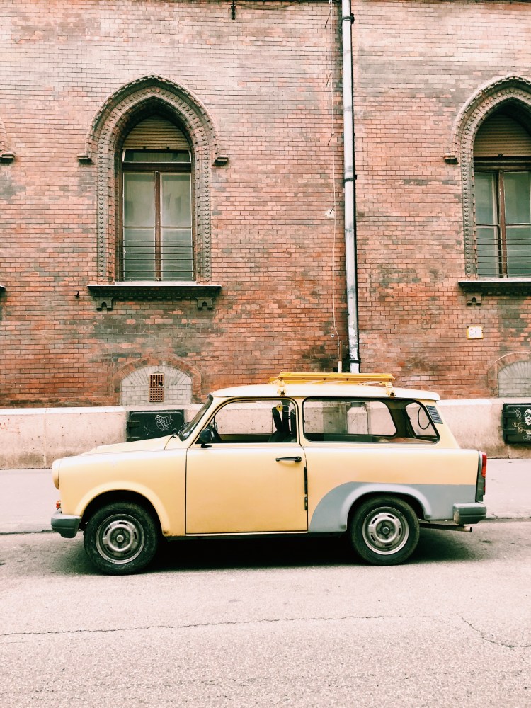 car in Budapest Hungary