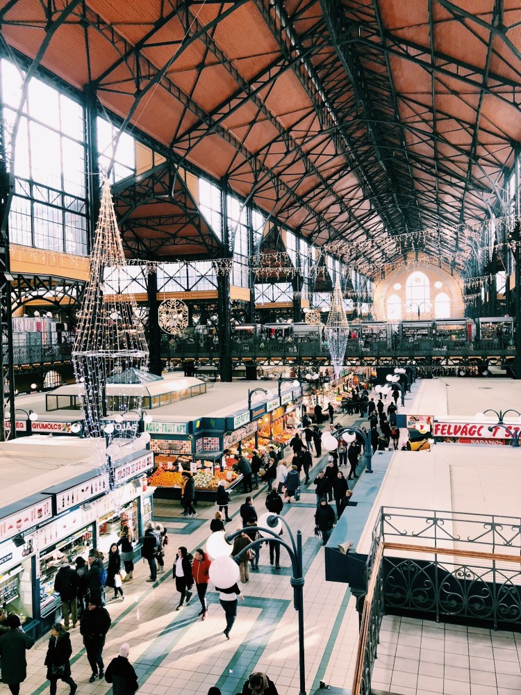 Covered Market Budapest Hungary