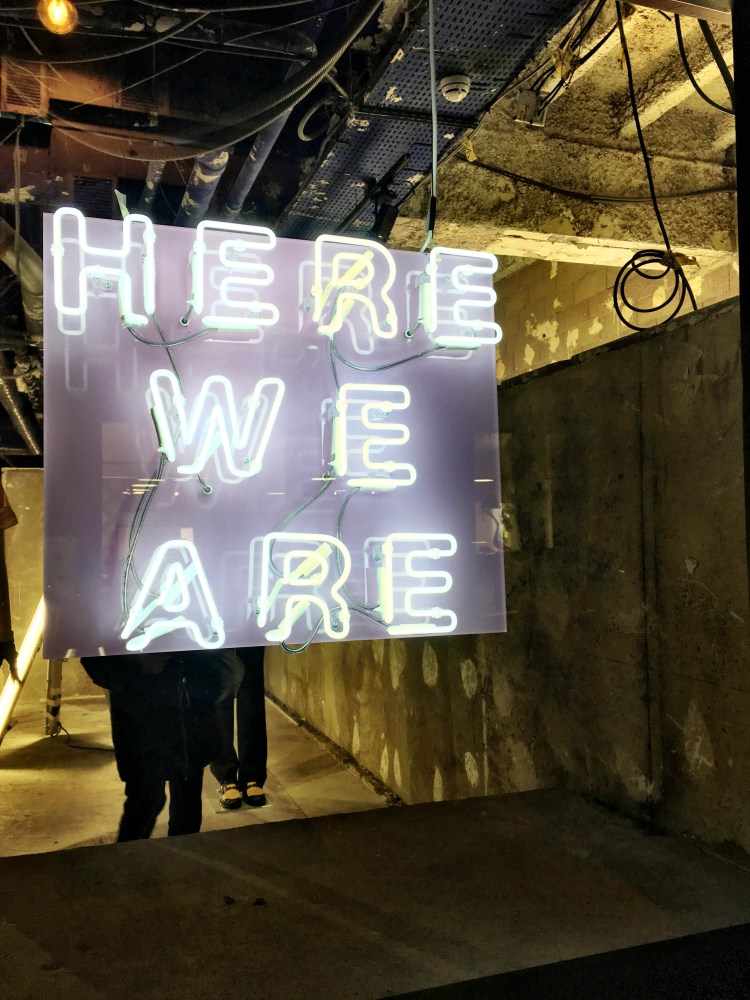 Burberry Here We Are exhibit Paris 2018 2