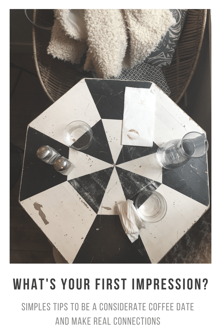 Tips to be a considerate coffee date