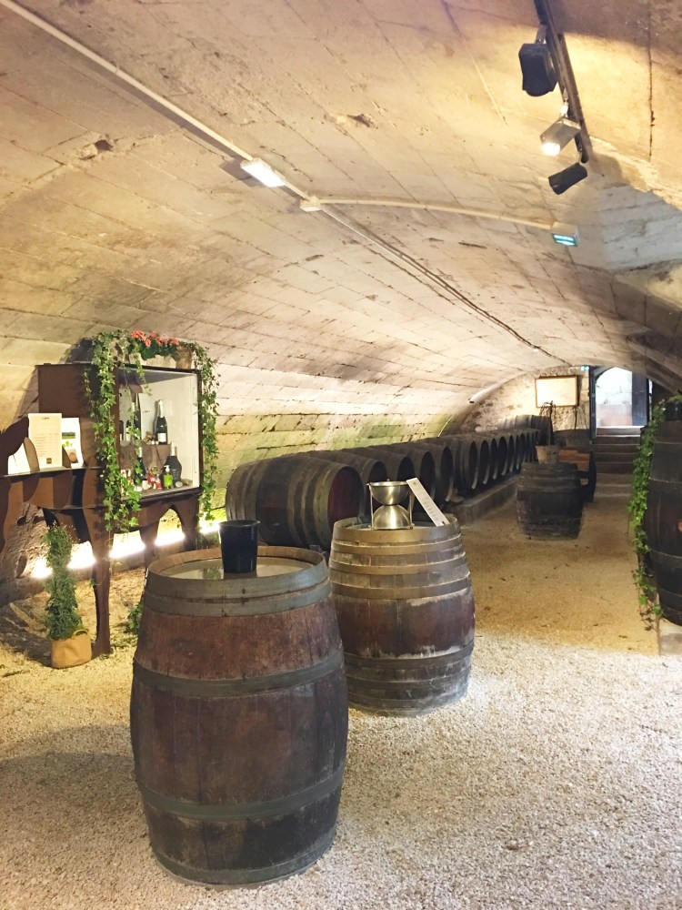 Château de Chenonceau wine cellar
