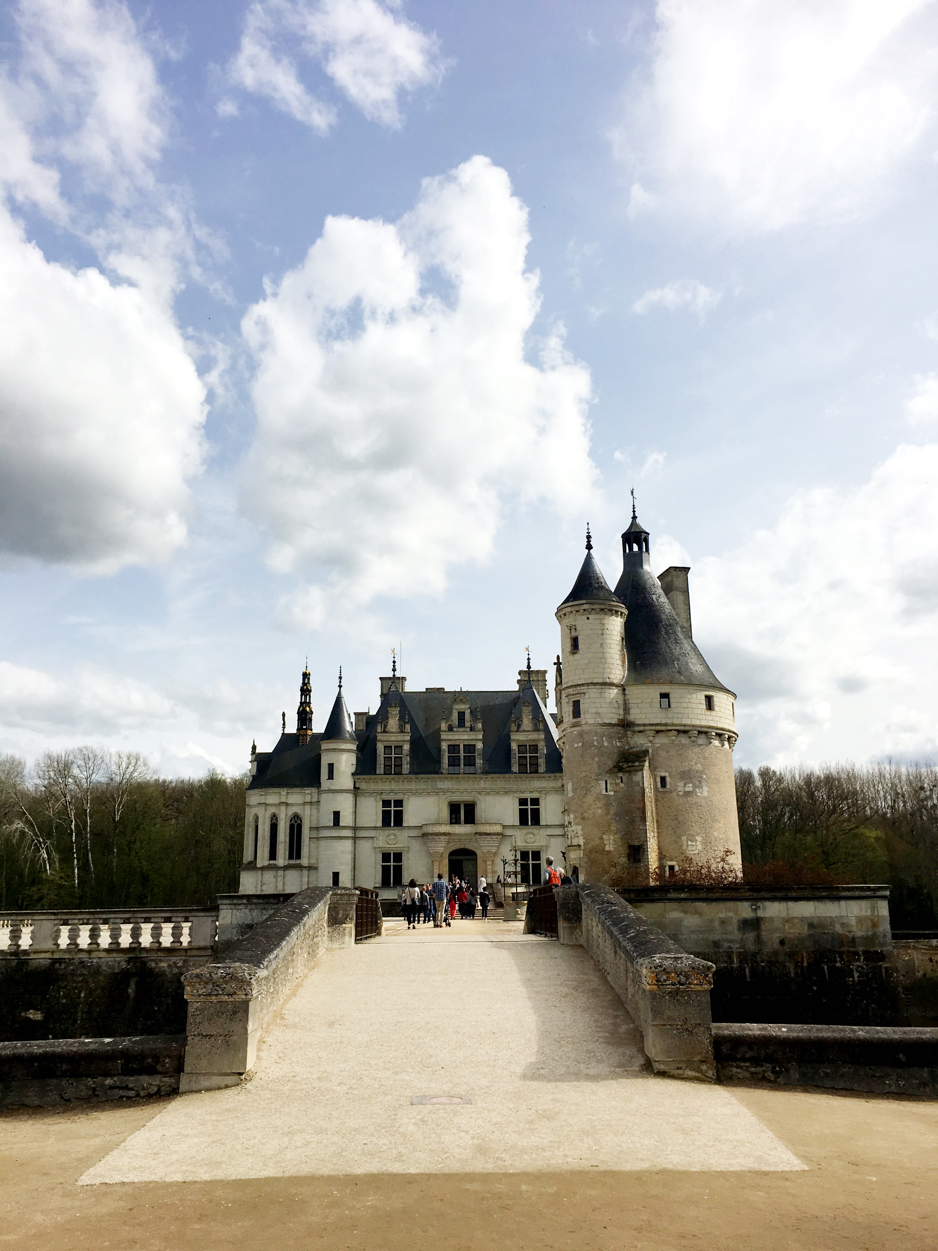 Château de Chenonceau front entrance