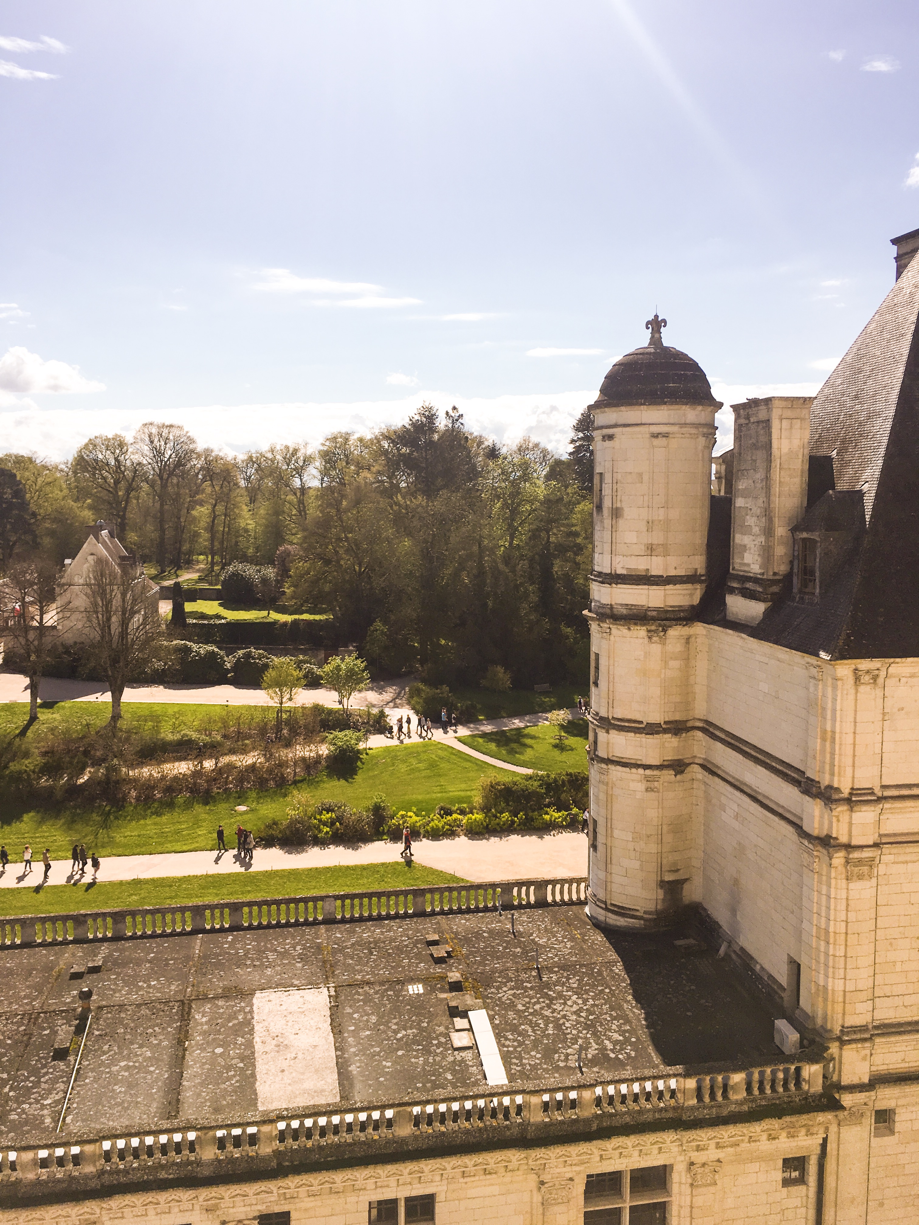 Chateau de Chambord exterior view