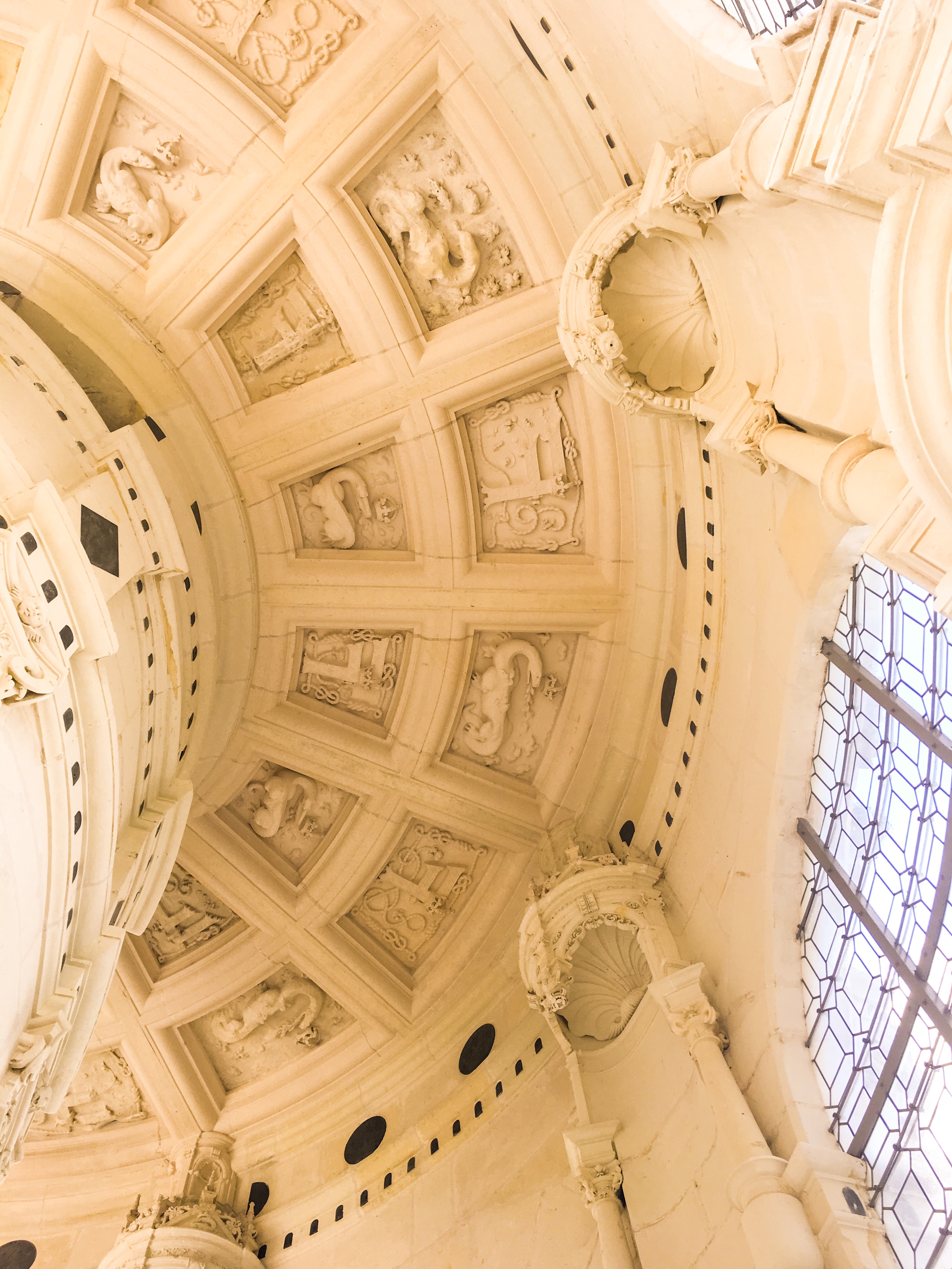 Chateau Chambord architectural details