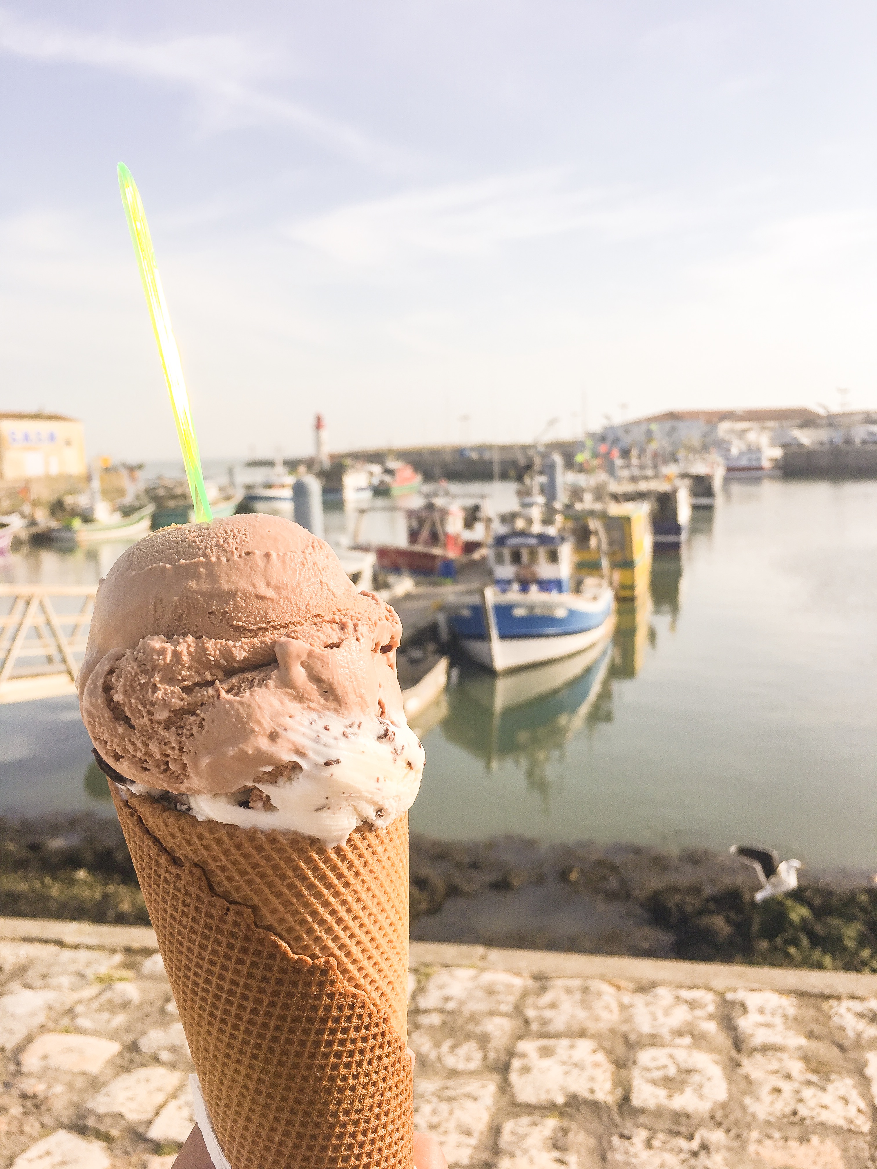 La Cotiniere glace à la maison Oléron