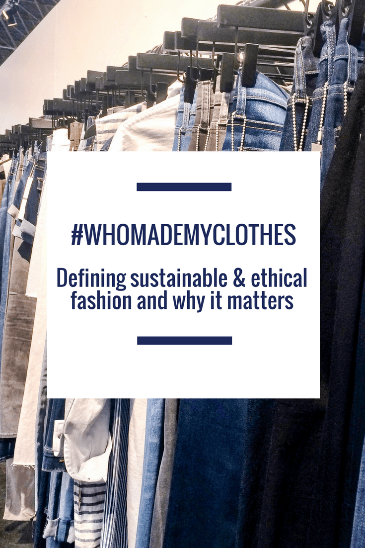 #WhoMadeMyClothes Fashion Revolution