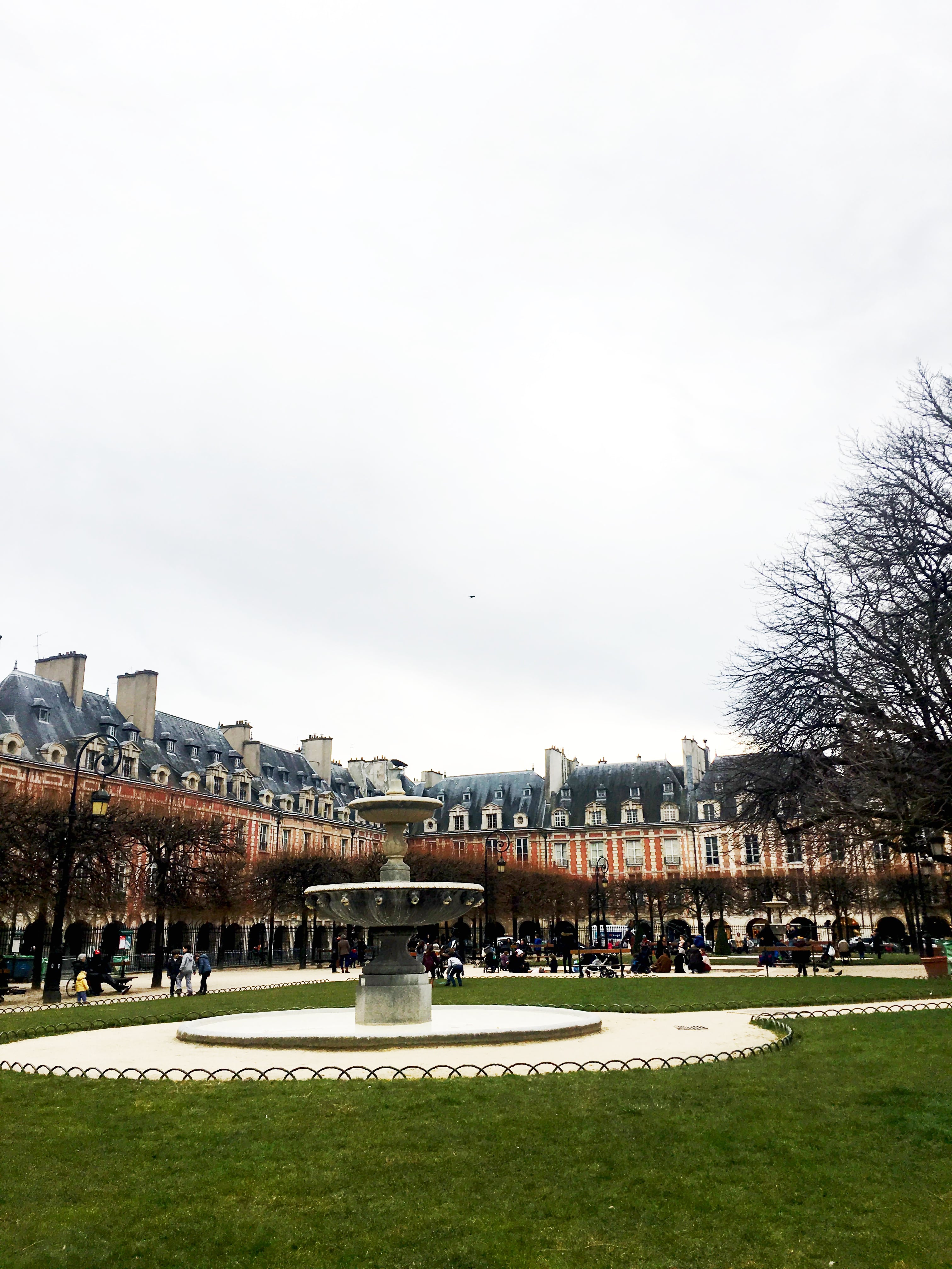 Place des Vosges in Paris, France