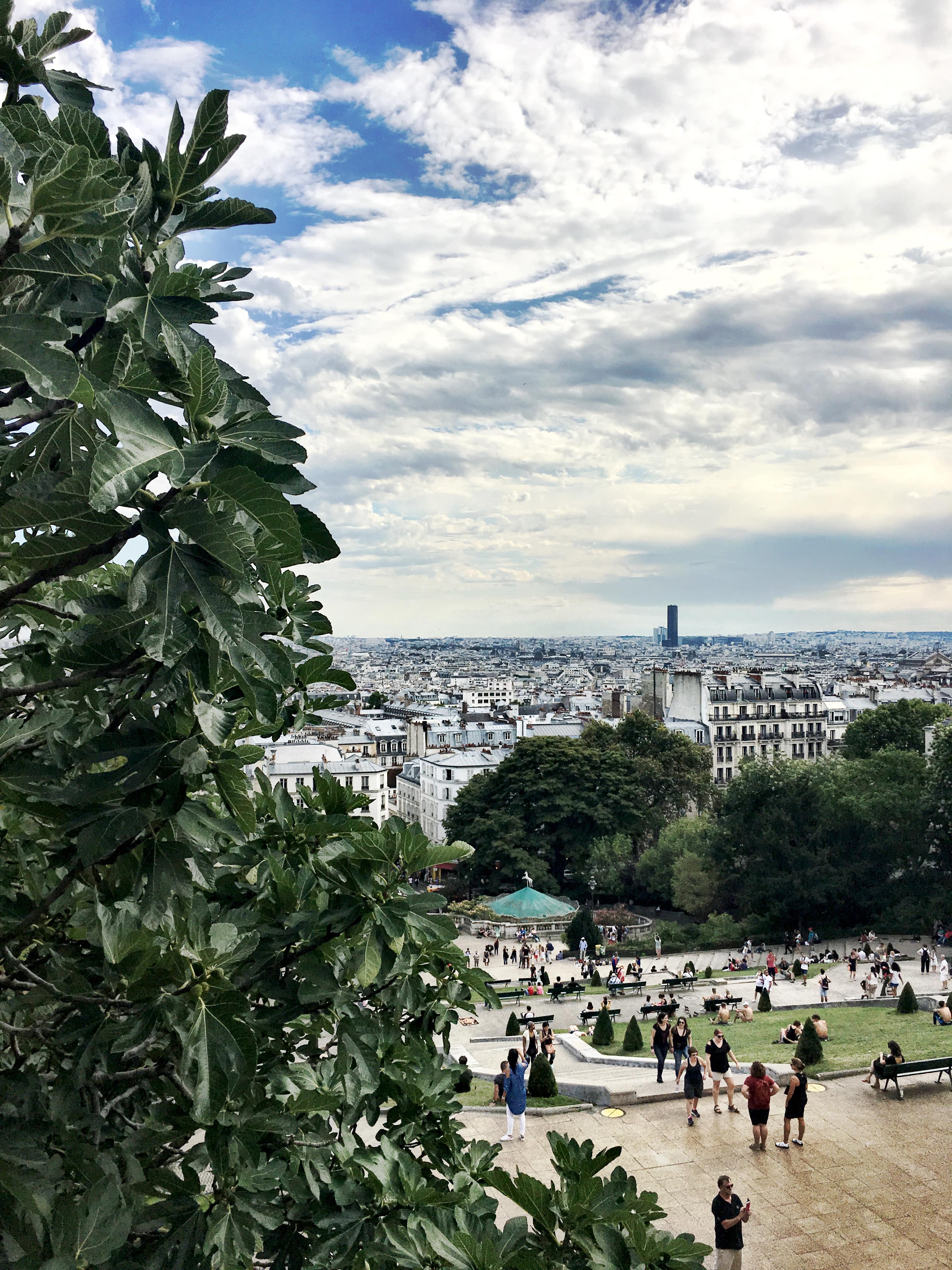 View of Montmartre in Paris, France