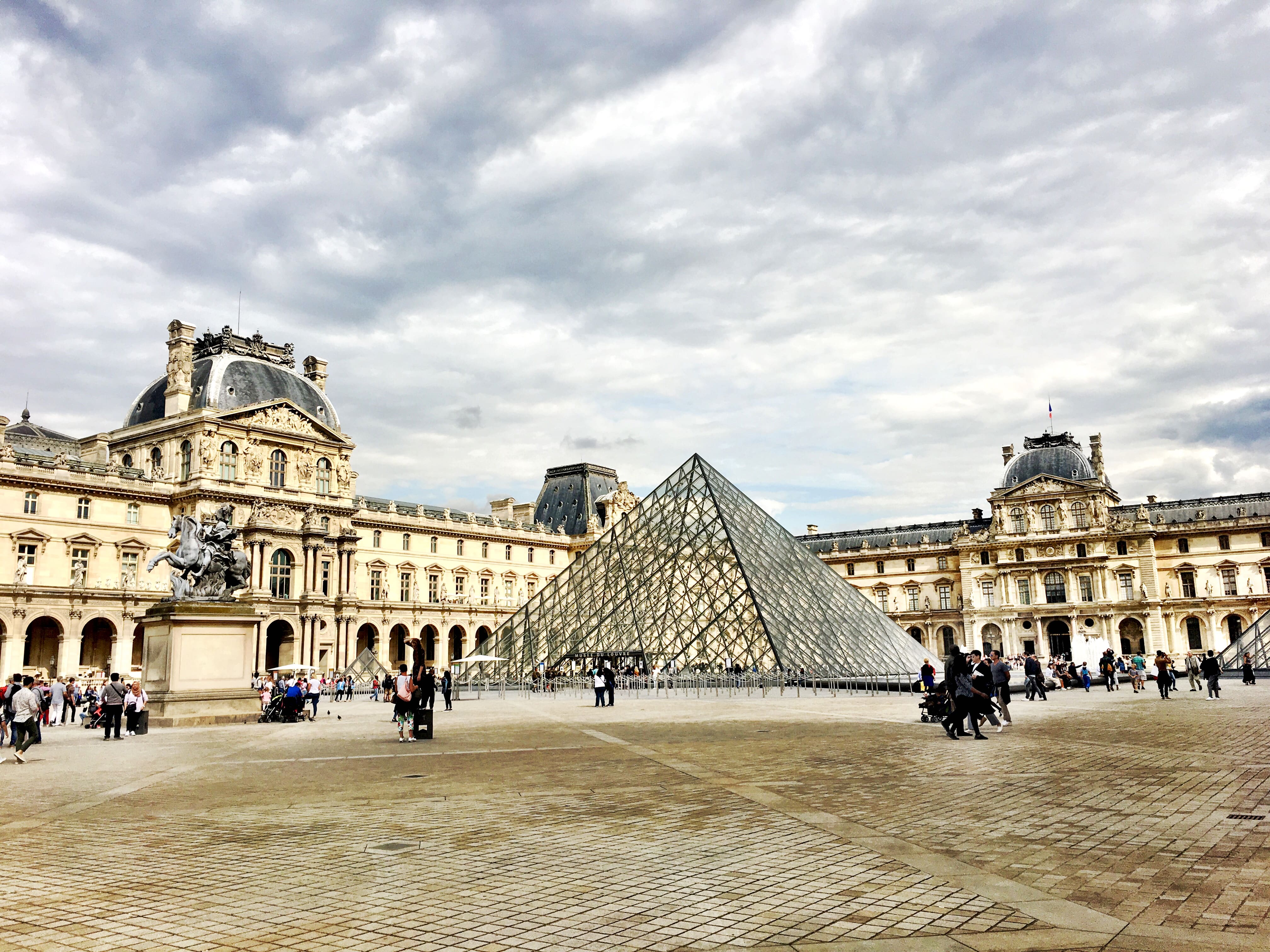 Louvre Pyramid Paris France