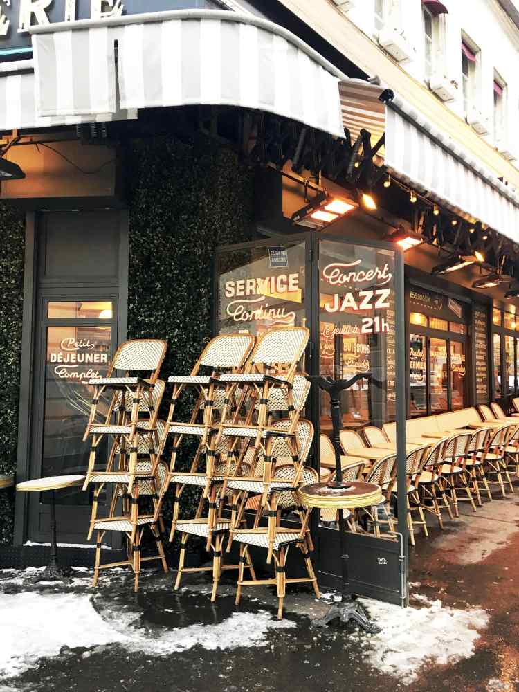 Café in Montmartre, Paris