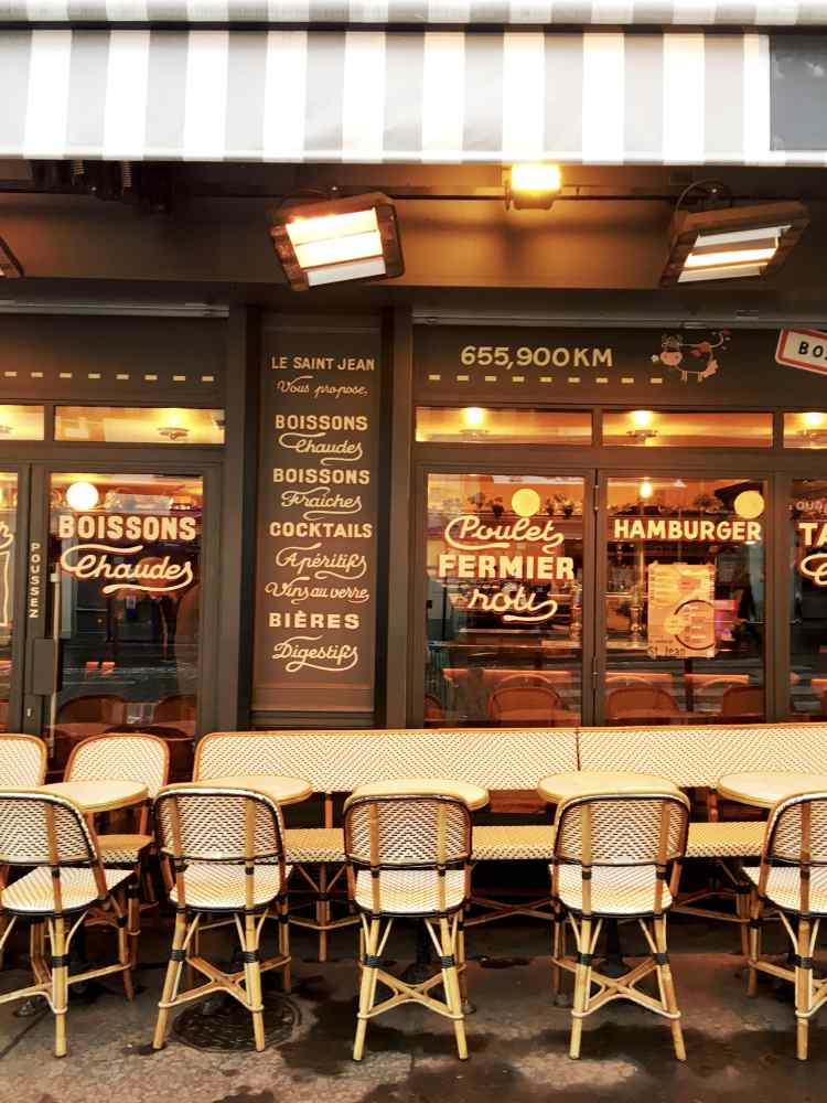 Café in Montmartre, Paris