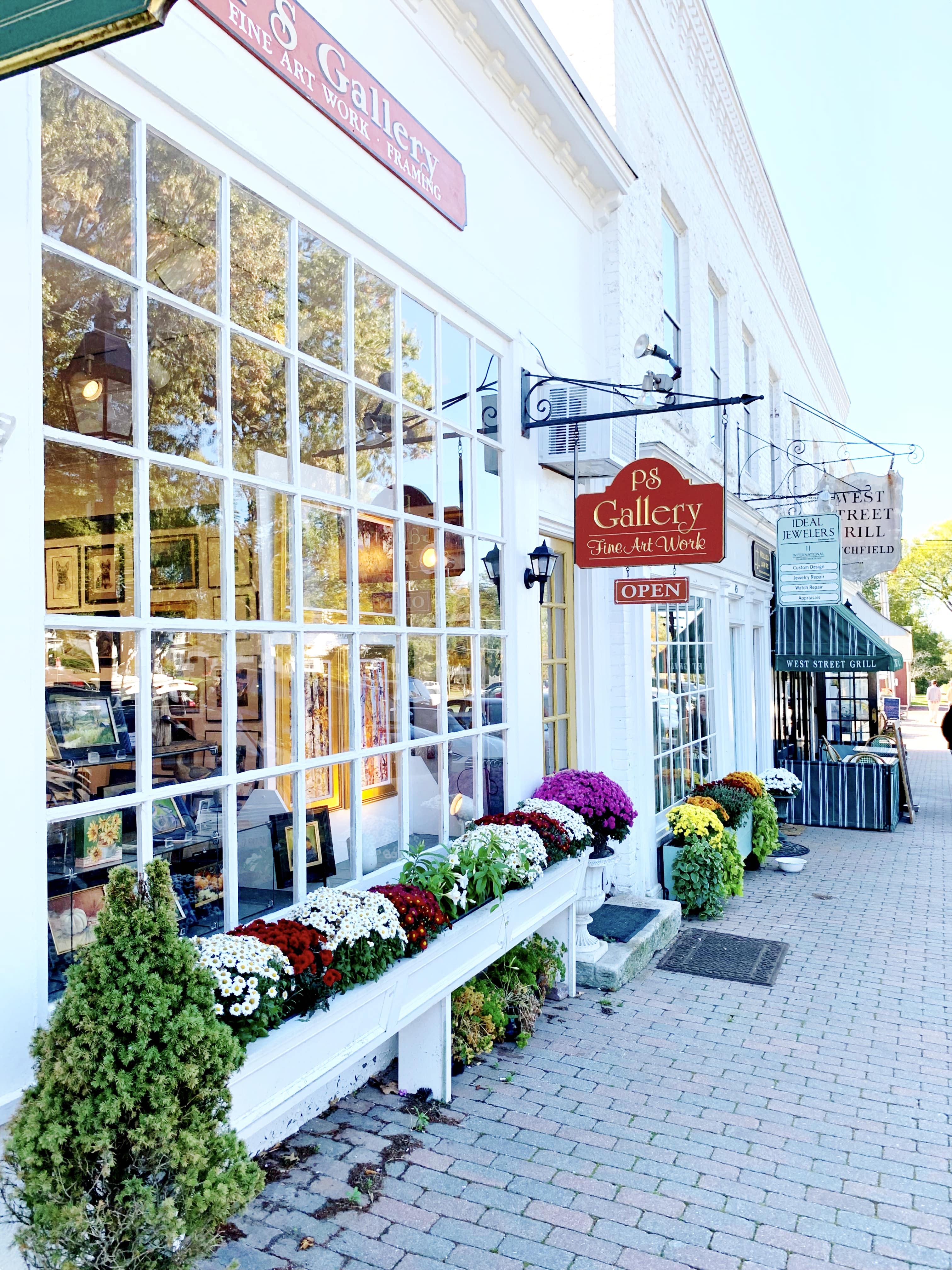 West Street greenery Litchfield Connecticut