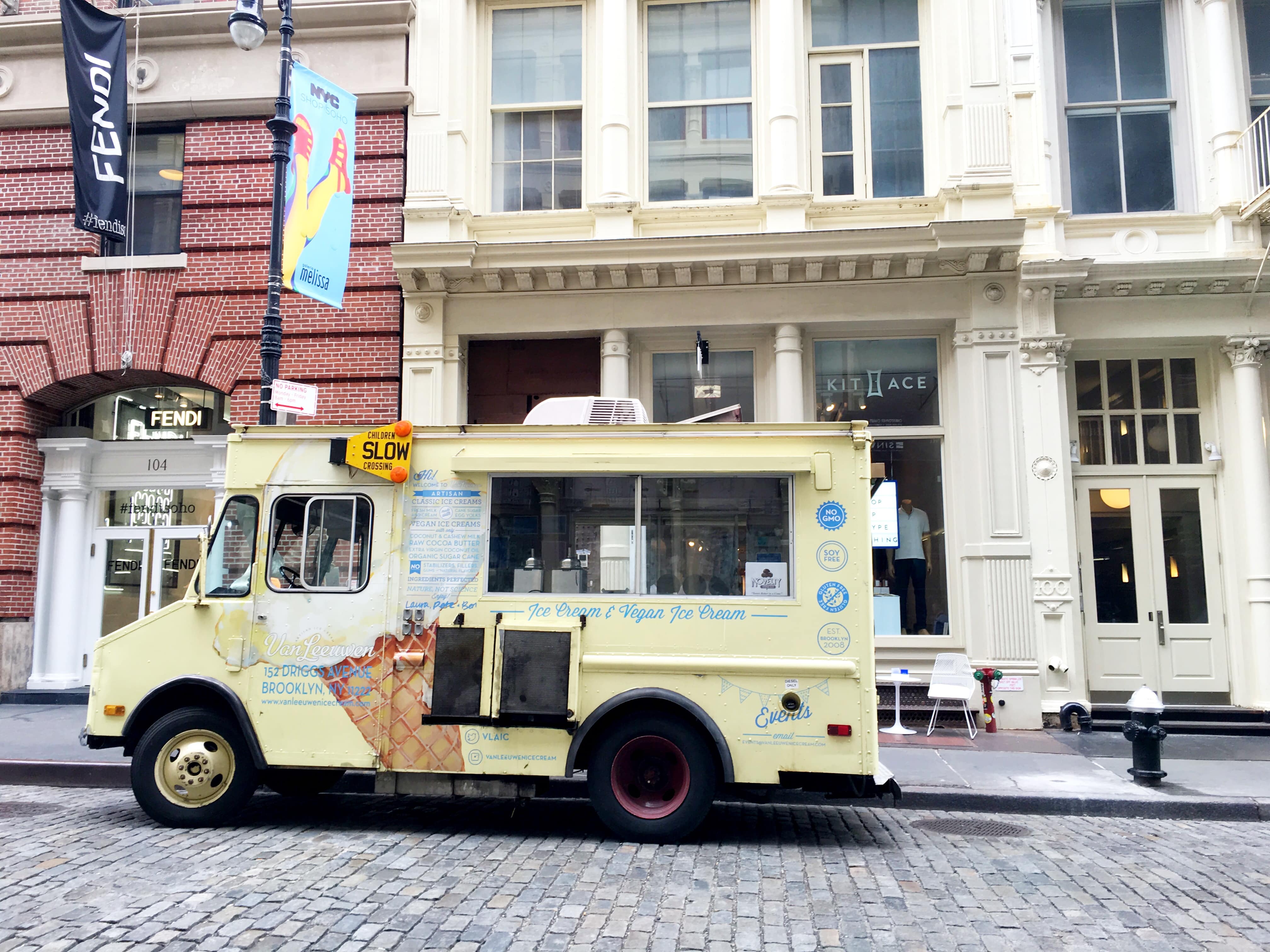 Van Leeuwen vegan ice cream truck