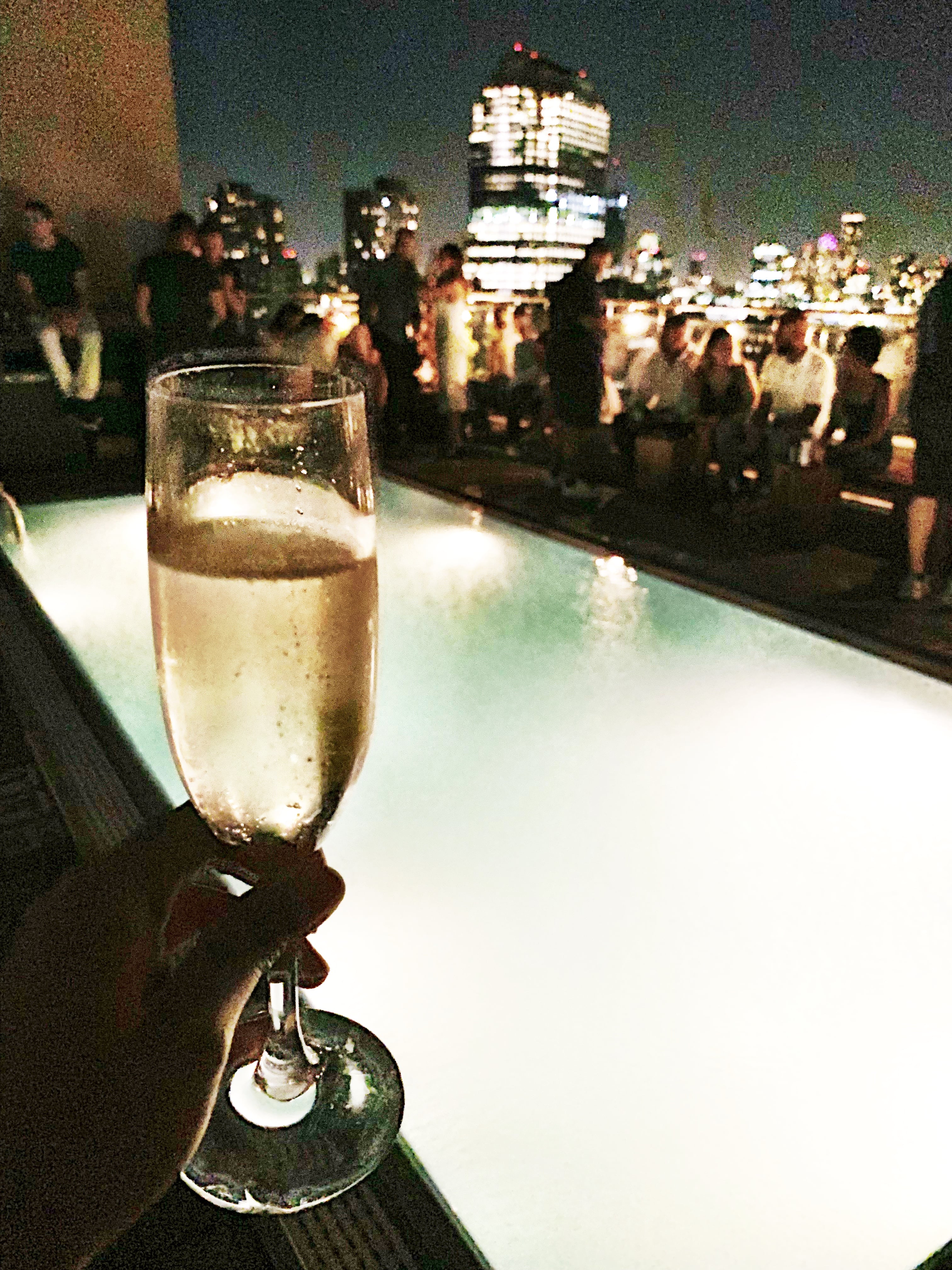 Jimmy at the James rooftop bar New York City