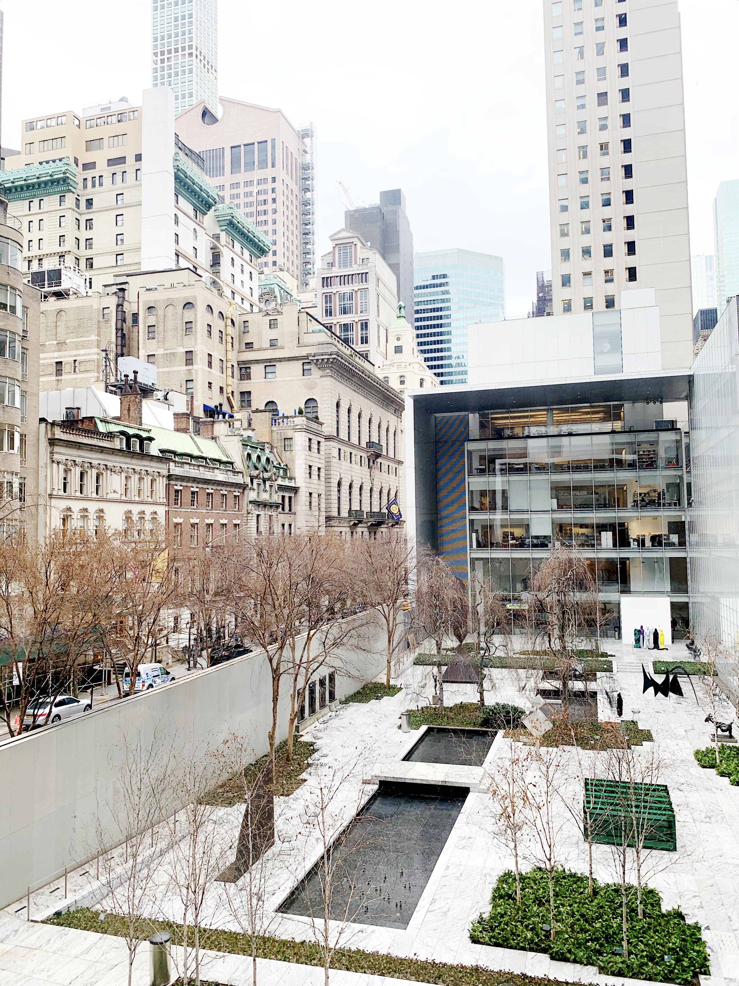 MoMA courtyard New York City