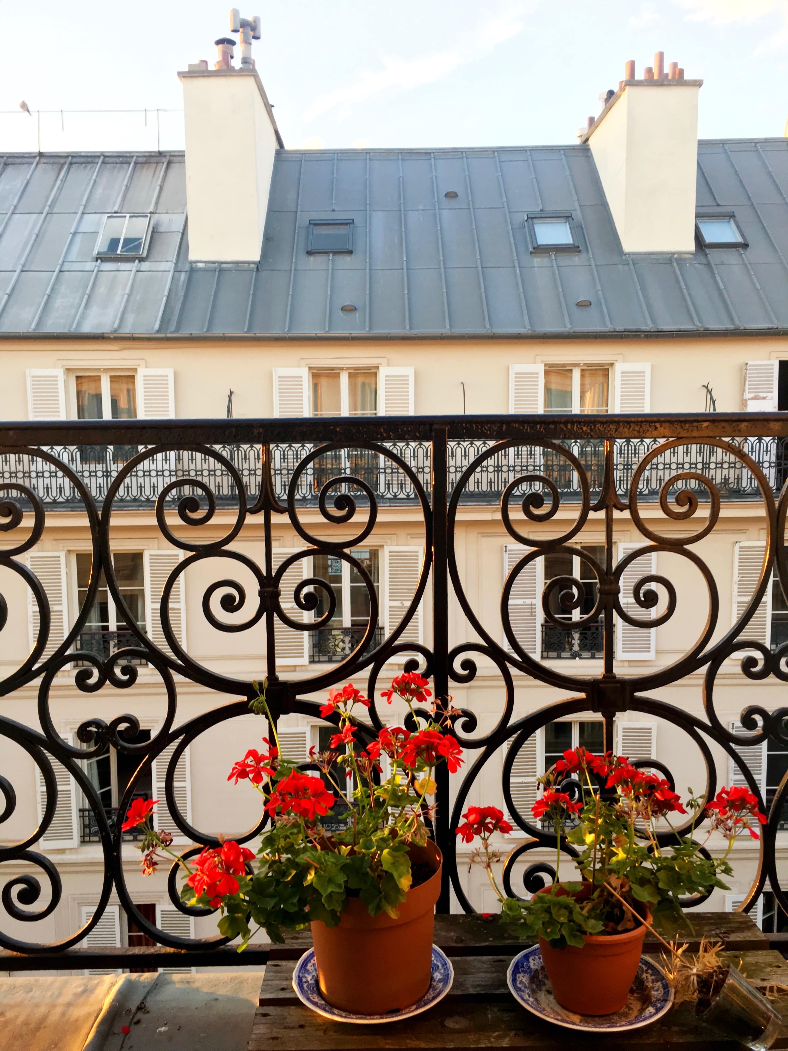 Paris Apartment Balcony