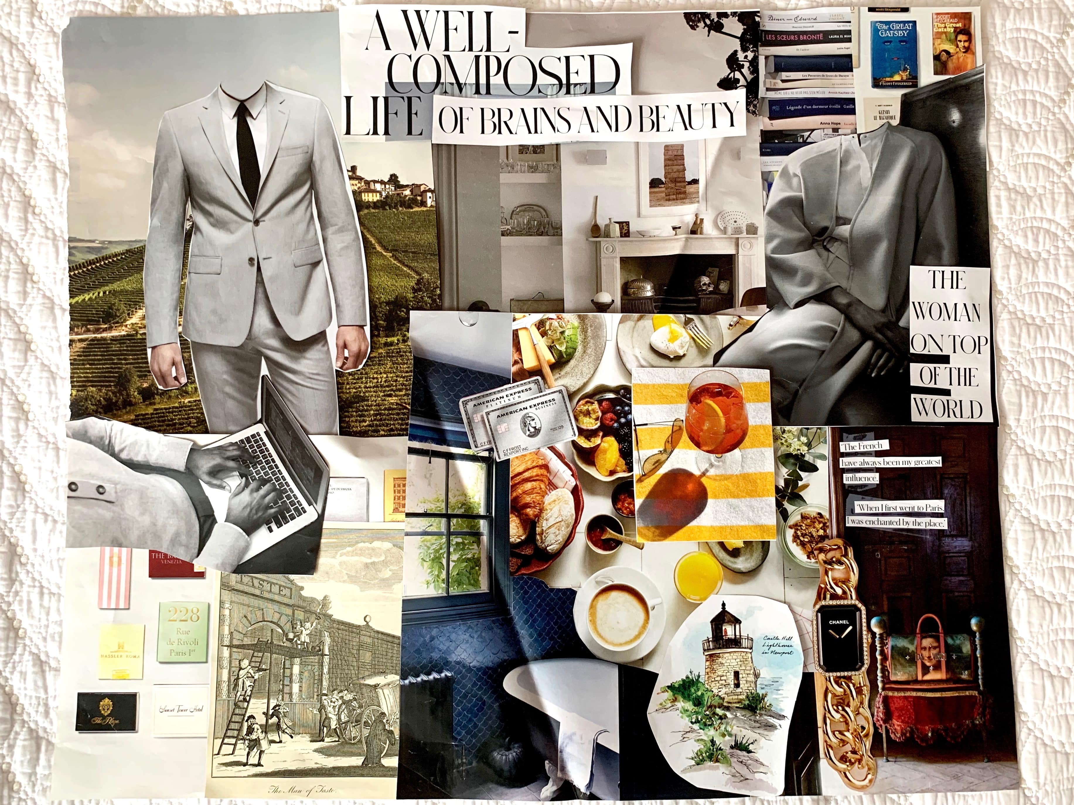 personal vision board example