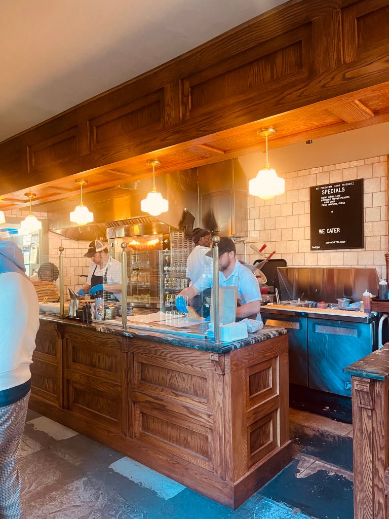 Porchetta, an Italian sandwich shop in Charleston, South Carolina