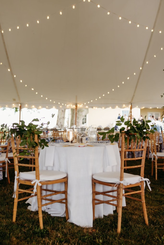 PEAK Events Wedding sweetheart table