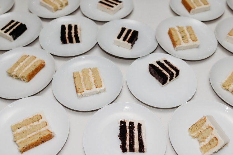 Cakes by Isis wedding cake slices