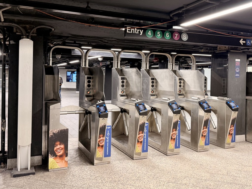 Subway turnstiles, Grand Central Terminal, New York City