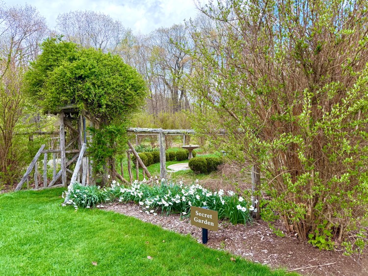 The Secret Garden at Weir Farm in Wilton, CT