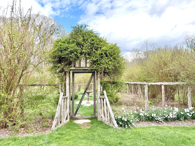 The Secret Garden at Weir Farm in Wilton, CT