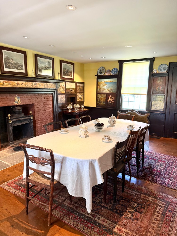 Dining room at Florence Griswold Museum