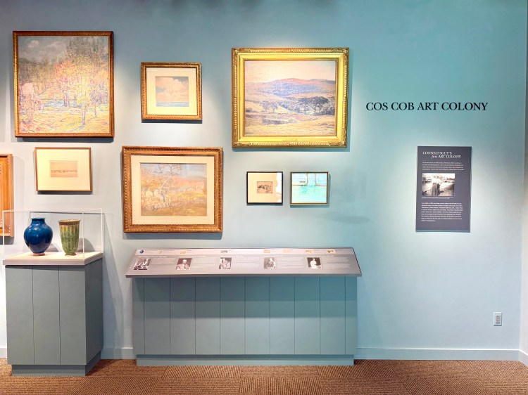 Cos Cob art colony works at Greenwich Historical Society