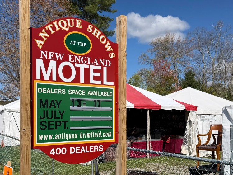New England Motel at Brimfield Flea Market Show