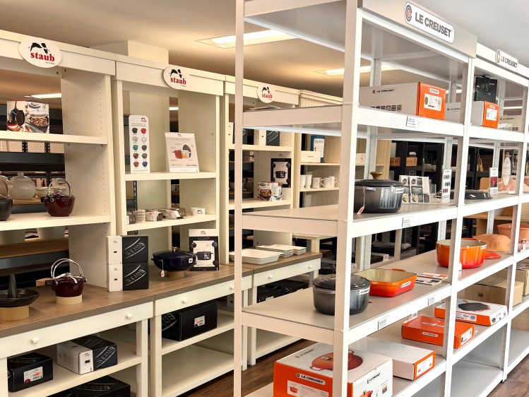 Staub and Le Creuset at Cook's Nook in Wilton, CT